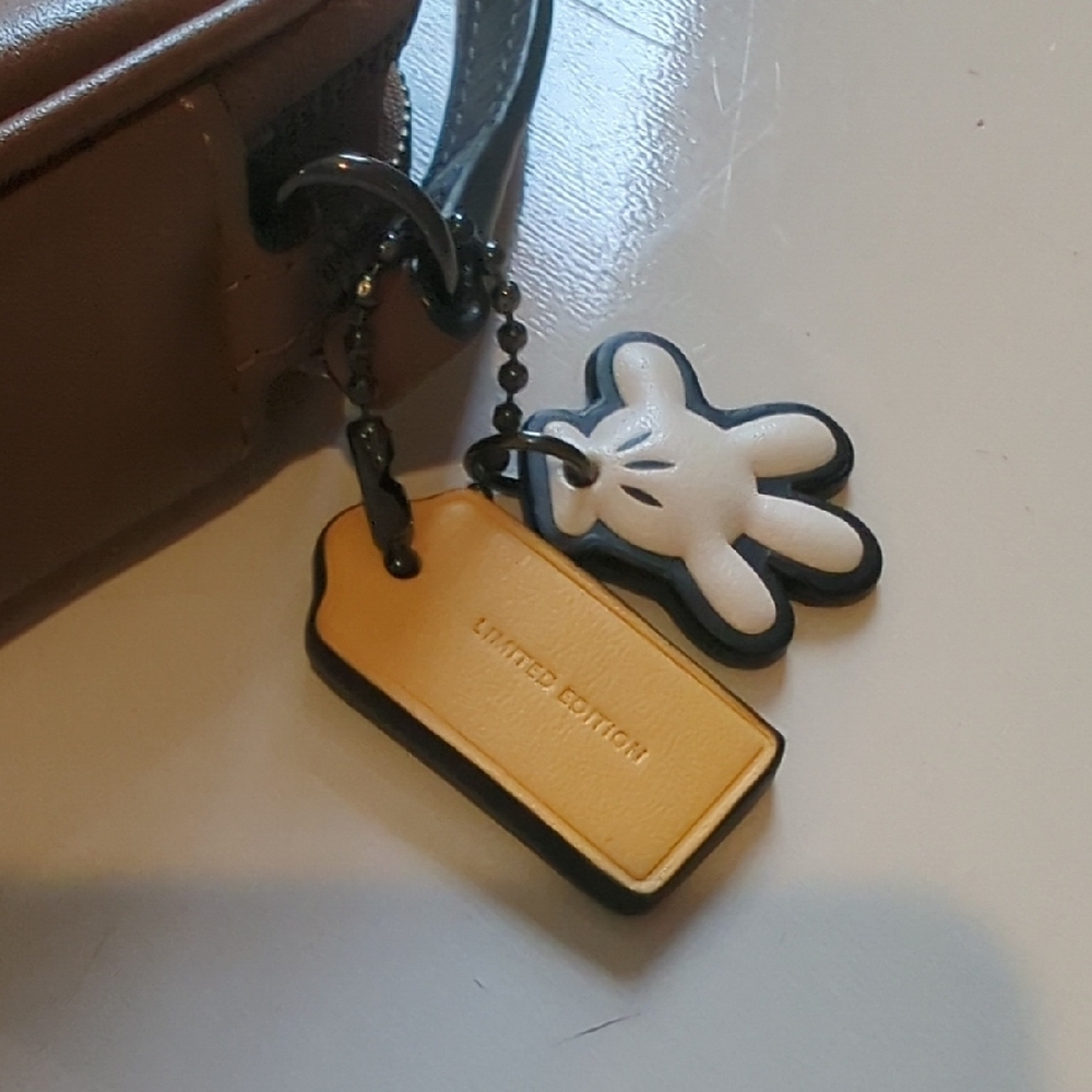 Coach Brown Crossbody Bag with Gold Hardware - Picture 3 of 5